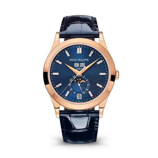 Patek Philippe Complications 5396R-015 Annual Calendar Moonphase Blue Dial