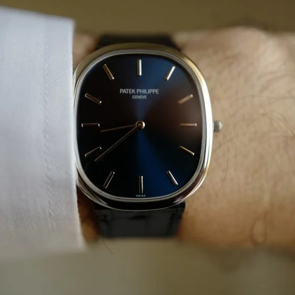 Đồng hồ Patek Philippe Golden Ellipse 5738P-001 Blue