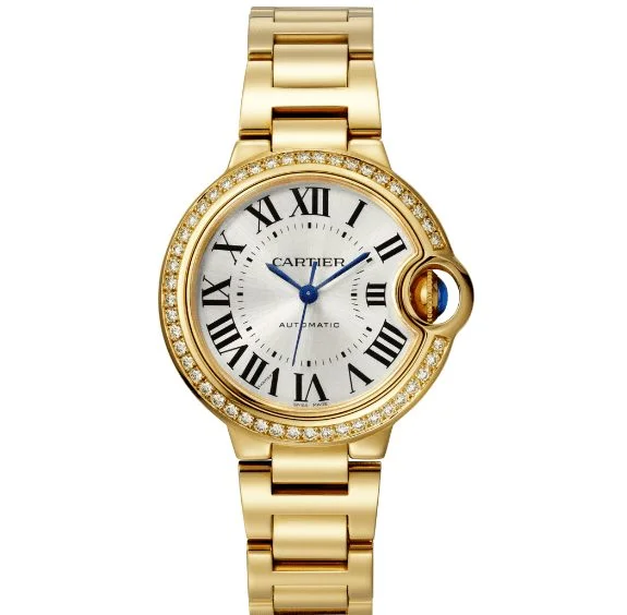Đồng Hồ Ballon Bleu de Cartier 33mm WJBB0042 Gold