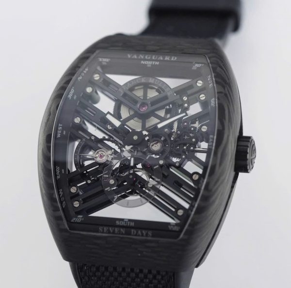 Franck Muller vanguard V 45 S6 SQT CARBONE NR (NR)