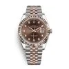 Rolex Datejust 41mm Steel and Everose Gold 126331-0004 Chocolate Dial New
