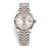 Rolex Datejust 31mm Stainless Steel and Everose Gold Silver Dial 278271-0016 New
