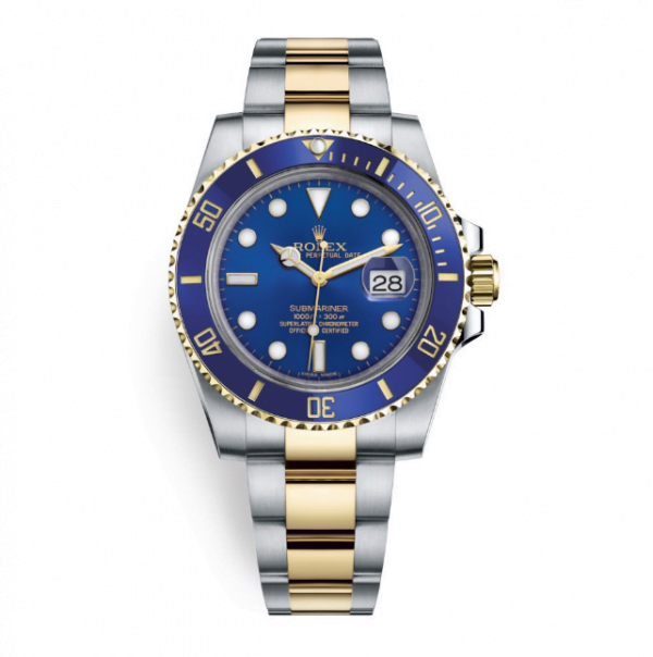 Rolex Submariner Date 40mm Stainless Steel and Gold Blue 116613LB-0005