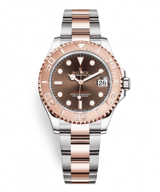 Rolex Yacht-Master 37mm Stainless Steel & Rose Gold Chocolate 268621-0003