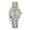 Rolex Lady-Datejust 28mm Stainless Steel Yellow Gold and Silver Dial 279173-0003
