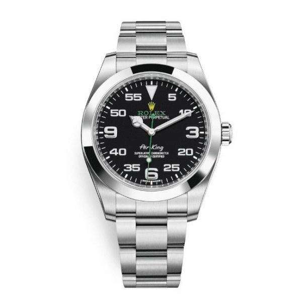 Rolex Air King Stainless Steel Black 116900-0001