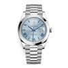 Rolex Day-Date 40mm Platinum Blue 228206-0001