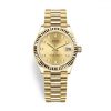 Rolex Datejust 31mm Yellow Gold Diamonds Champagne 278278-0009