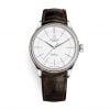 Rolex Cellini Time 39mm White Gold White Brown Strap 50509-0017