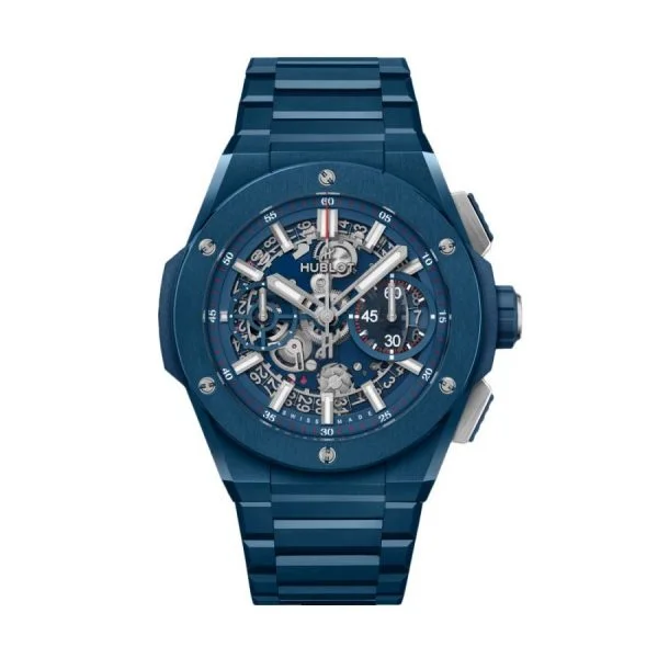 HUBLOT BIG BANG INTEGRAL BLUE CERAMIC 42MM