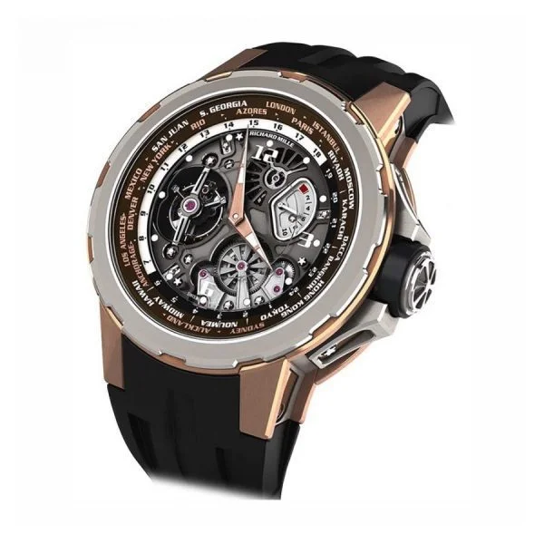 Richard Mille RM 58-01 Manual Winding Tourbillon Worldtimer Jean Todt