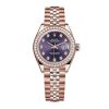 Rolex Datejust 28mm Everose Gold and Aubergine Dial 279135RBR-0011