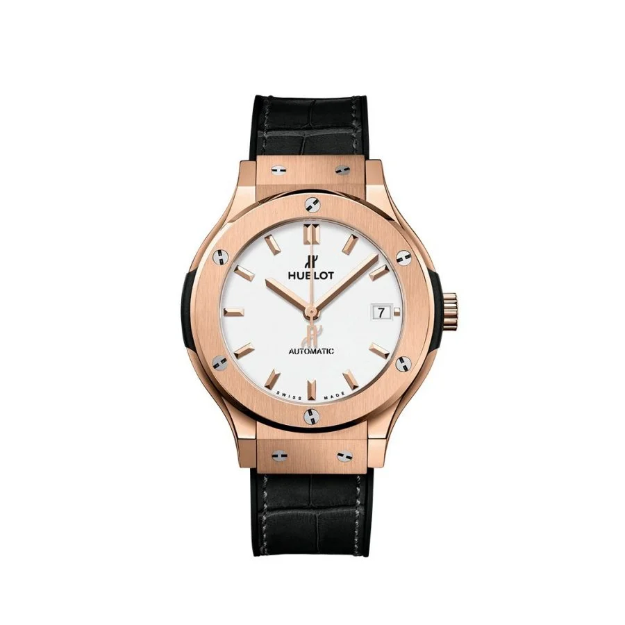 Hublot Classic Fusion White King Gold 38mm