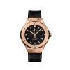Hublot Classic Fusion Black King Gold Leather Strap 38mm