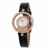 CHOPARD HAPPY DIAMONDS 18K ROSE GOLD WATCH 26MM
