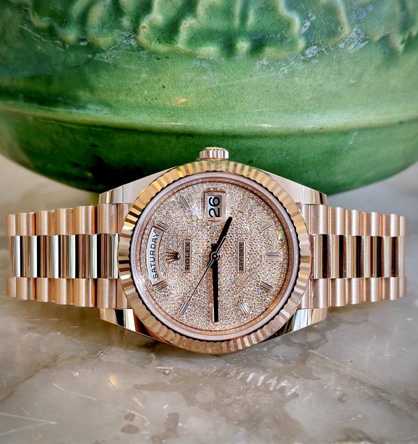 Rolex Day-Date 40mm Rose Gold 228235-0036 new 2023