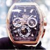 Franck Muller vanguard V 45 CC GD SQT BR (NR) Rose Gold