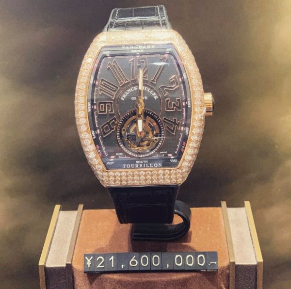 Franck Muller vanguard V 45 T D (NR) rose gold