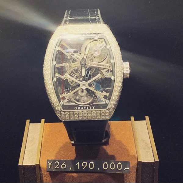 Franck Muller vanguard V 45 T D (NR) White gold