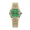 Rolex Datejust 31mm Yellow Gold Ladies Watch - 278278RBR Malachite