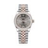 Rolex Datejust 31mm Stainless Steel and Rose Gold - 278381 mặt ghi