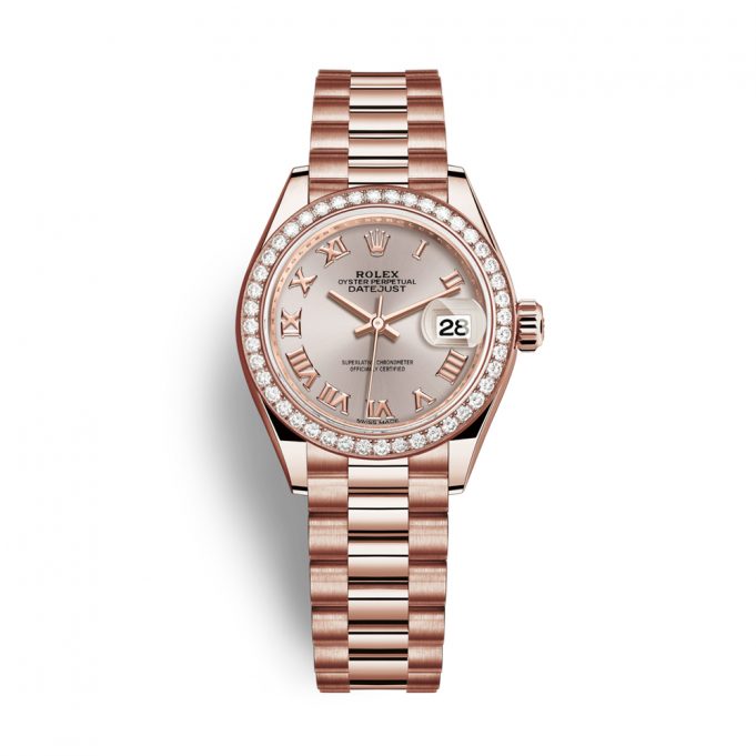 Rolex Everose Gold Lady-Datejust 28mm Watch - 279135RBR srp
