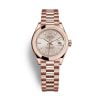 Rolex Everose Gold Lady-Datejust 28mm Watch - Domed Bezel - 279165 pip