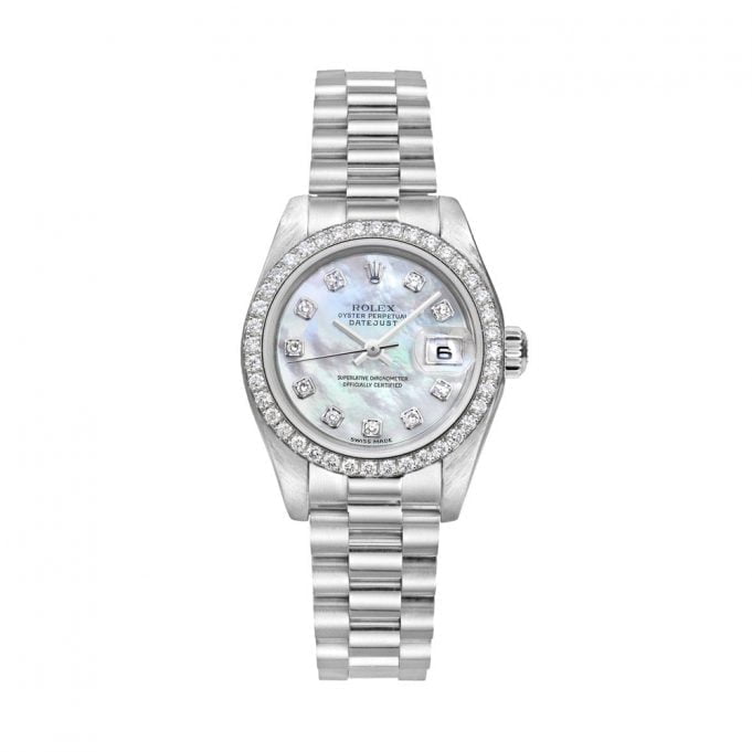Rolex Platinum Lady-Datejust 28mm Watch - 279136RBR mdp