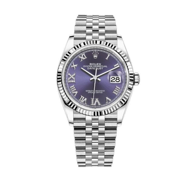 Rolex Steel Datejust 36mm Watch - Jubilee Bracelet - 126234 audr69J