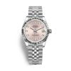 Rolex Steel and White Gold Datejust 31mm Watch - 278274 pdj