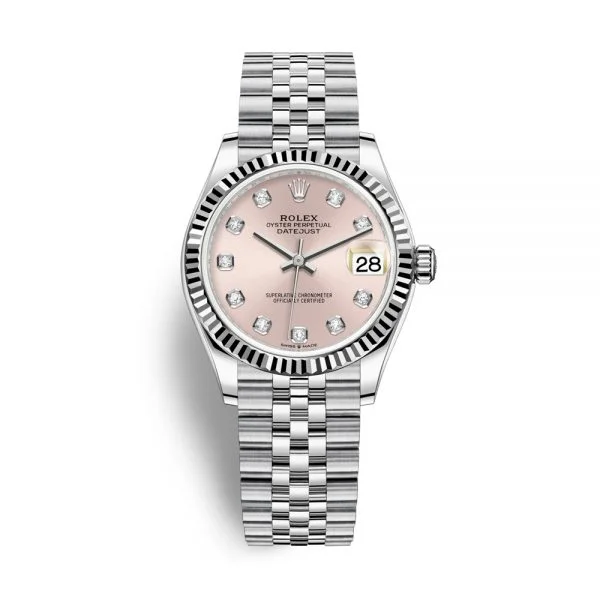 Rolex Datejust 278274, 31mm, Thép và Vàng trắng
