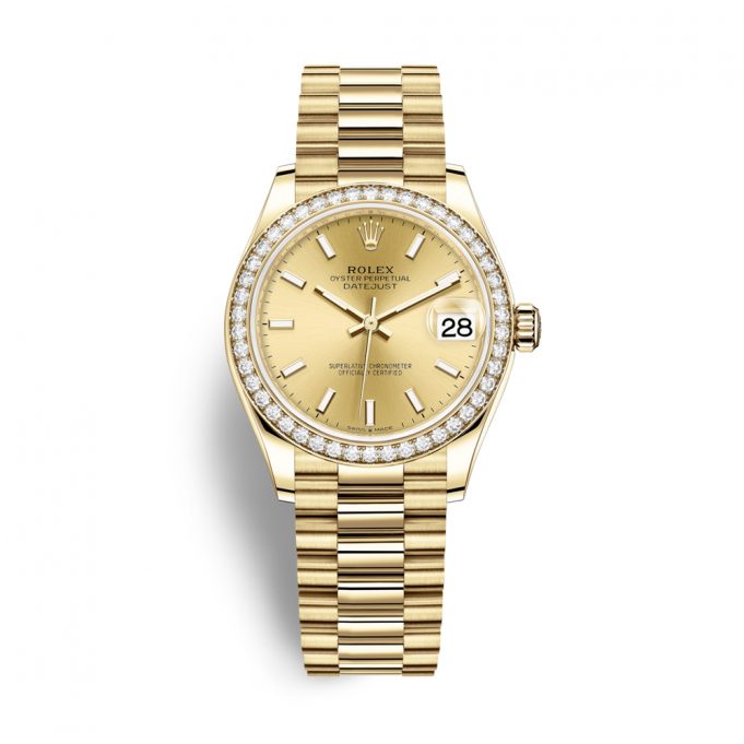 Rolex Yellow Gold Datejust 31mm Watch - 278288RBR chip