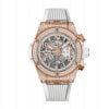 HUBLOT BIG BANG UNICO KING GOLD White 42mm