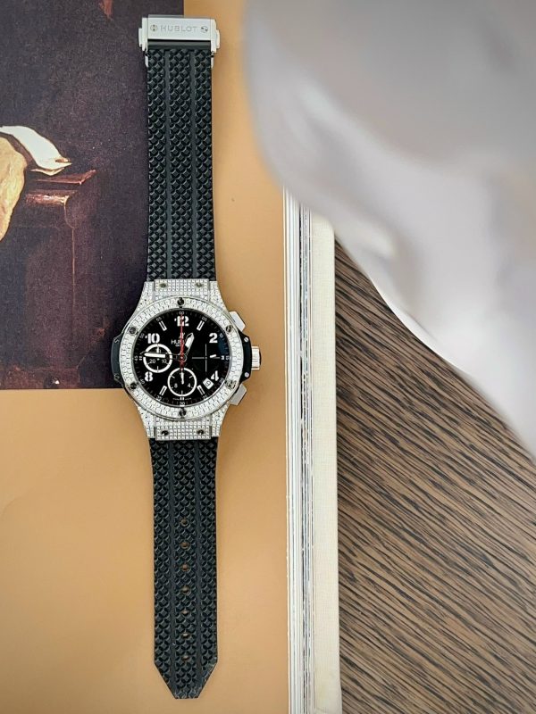 HUBLOT BIG BANG STEEL PAVÉ 41mm