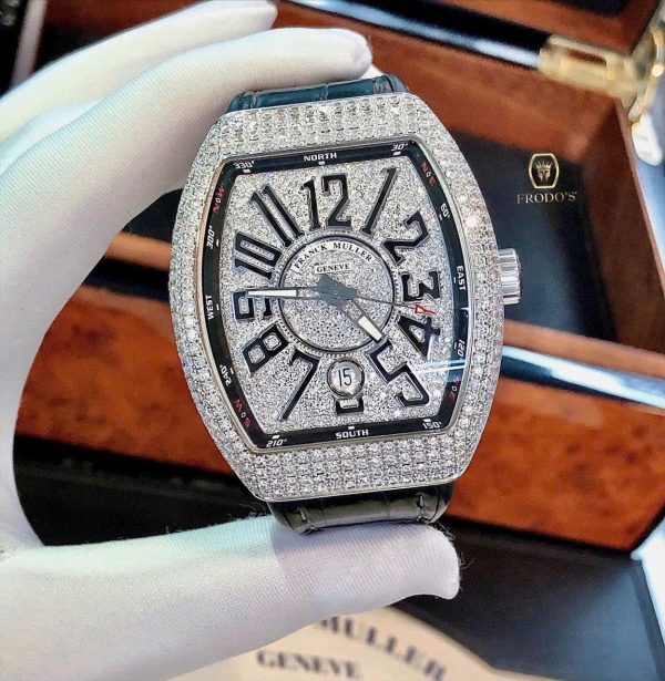 Franck Muller Vanguard V41 Steel Diamond