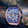 Franck Muller Vanguard V41 Rose Gold Yachting Blue