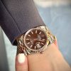 Rolex Steel and Everose Rolesor Datejust 36mm Chocolate Dial - Jubilee 126231-0043 New