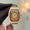 Franck Muller Vanguard V32 Rose Gold Diamond Black New