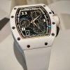 Richard Mille RM 72-01 White Ceramic Lifestyle In-House Chronograph White Ceramic