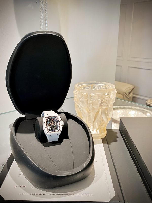 Richard Mille RM 72-01 White Ceramic Lifestyle In-House Chronograph White Ceramic