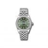 Rolex Datejust 31mm Stainless Steel 278384-0022 Mint Gree Dial New