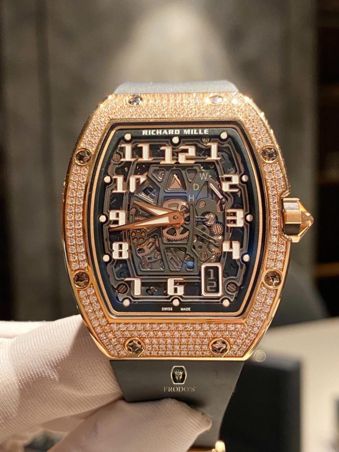 Richard Mille RM67 01 Full Diamond Rose Gold