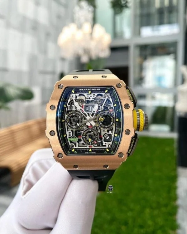 RICHARD MILLE RM 11 03 FLYBACK CHRONOGRAPH Rose Gold Titanium