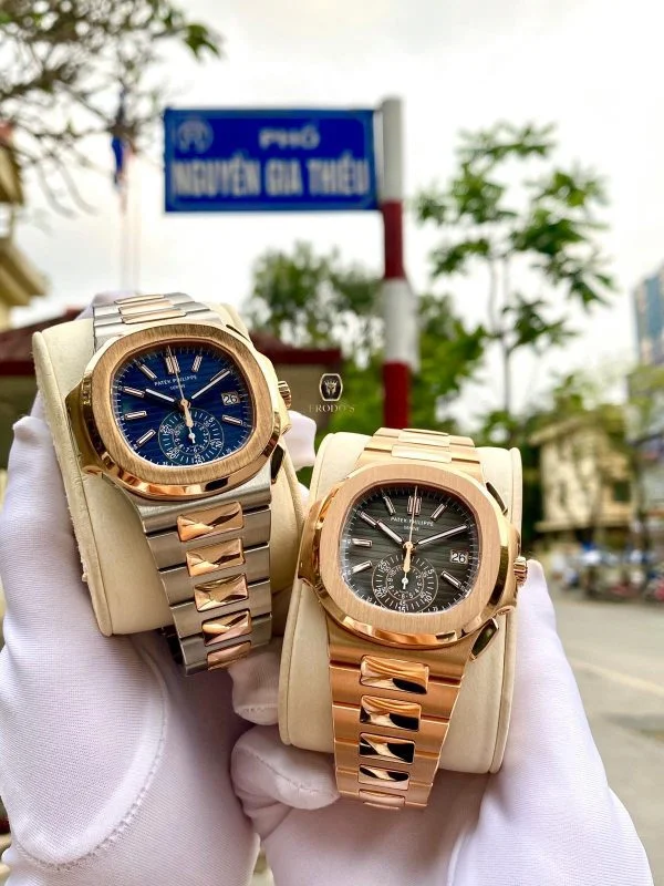 Patek Philippe Nautilus 5980/1AR-001 Steel Gold Chronograph