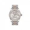 Rolex Datejust 31mm Stainless Steel and Rose Gold 278381-0032 Floral