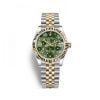 Rolex Datejust 31mm Stainless Steel and Yellow Gold Floral Dial 278273-0032 New