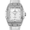 HUBLOT SPIRIT OF BIG BANG TITANIUM DIAMONDS PAVE WHITE 39MM NEW