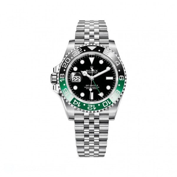 Rolex GMT Master II 40mm Stainless Steel 126720-0002 núm ngược New