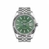 Rolex Steel Datejust 41mm - Jubilee Bracelet - 126334-0030 Motif Mint Green New