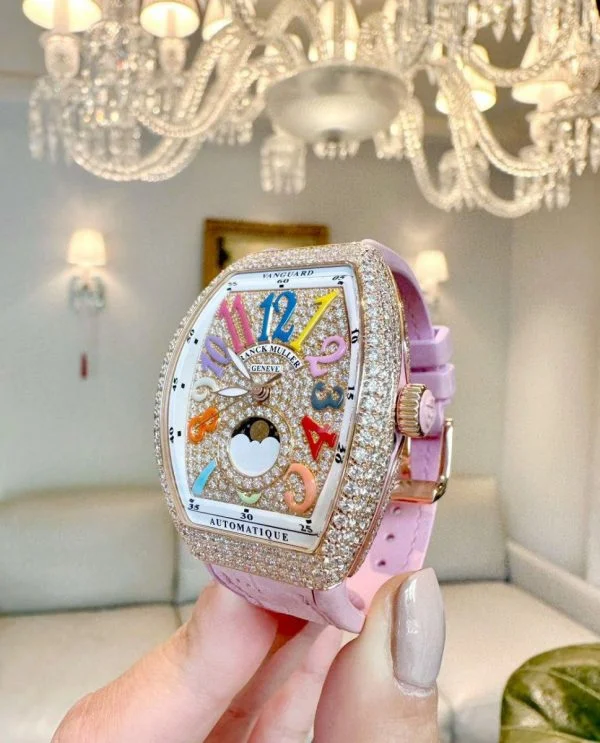 Franck Muller vanguard V32 SC AT FO L D CD Pink used